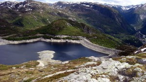 Demning_ved_Bergsvatnet