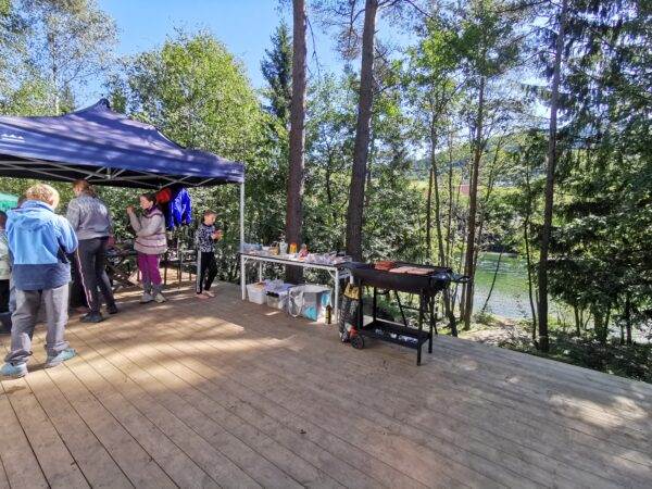 Voss Elveklubb terassen